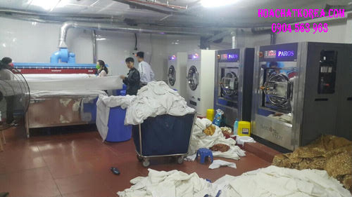 Chất nước giặt công nghiệp cho xưởng giặt nhà giặt công nghiệp nhập khẩu Hàn Quốc
